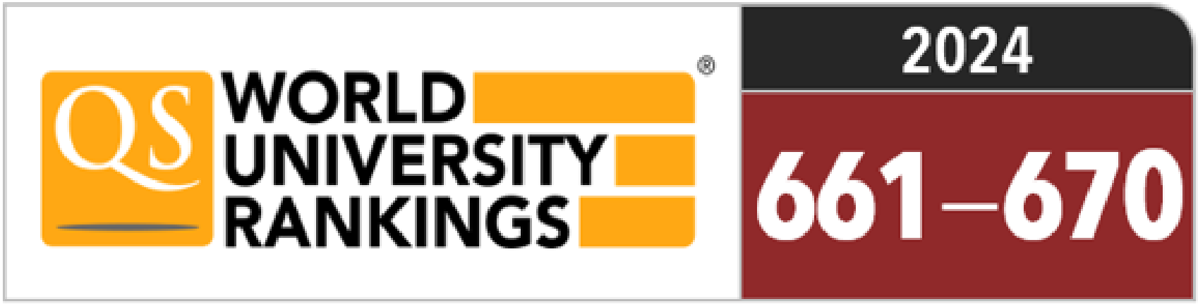 La URV se situa en el grup 661-670 del QS World University Rankings
